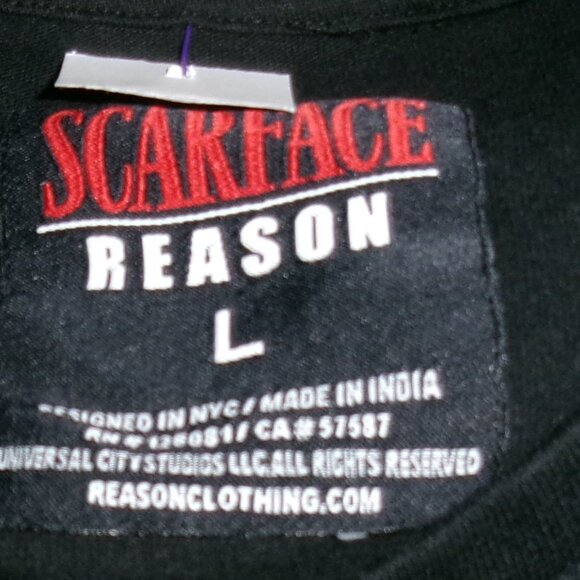 scarface al apacino profile L tee - mob mafia crime classic movie godfather don - Picture 4 of 4